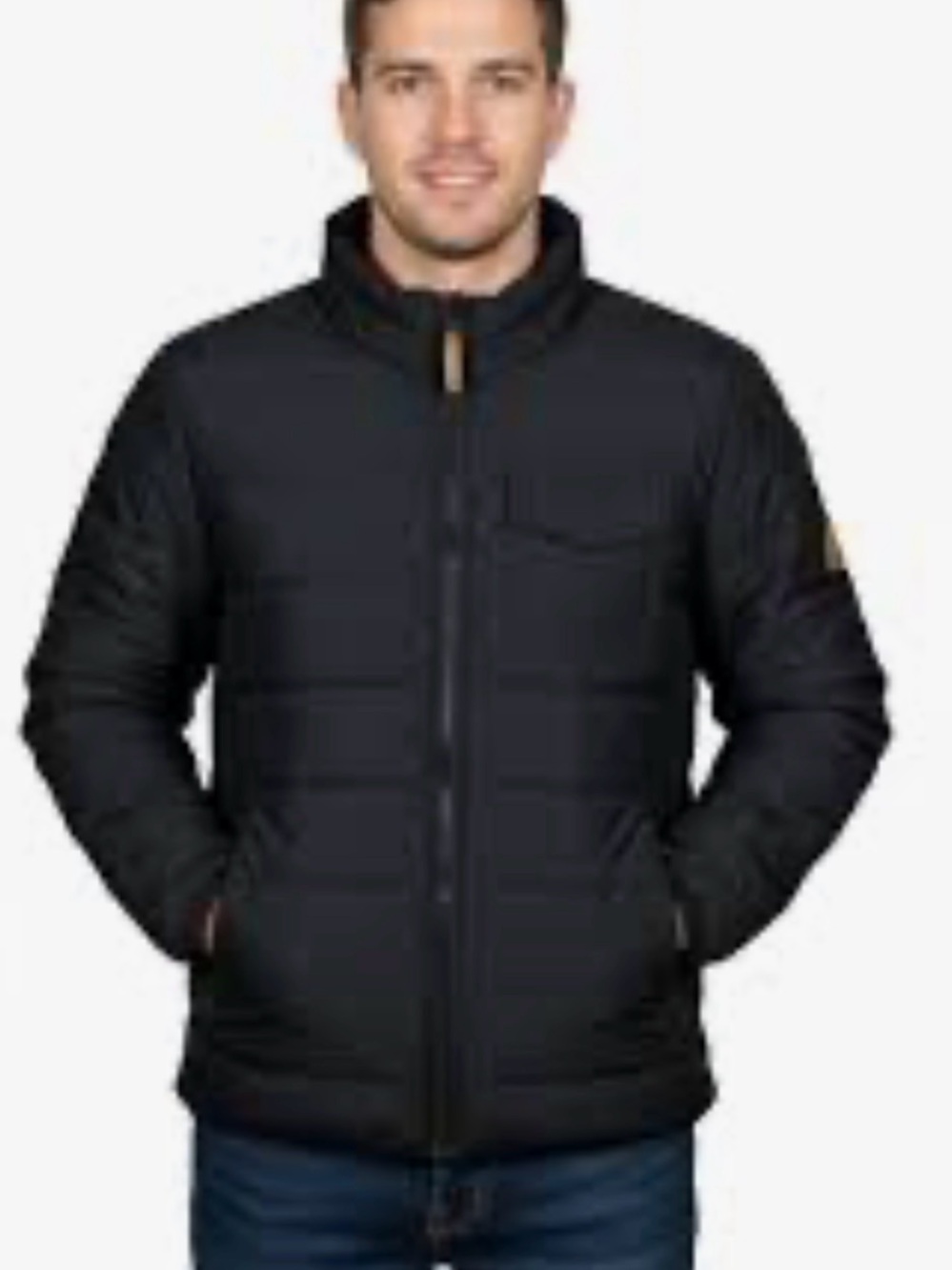 Gerry Men's Black Insulated Puffer Jacket
